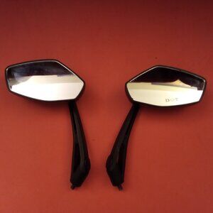 2X Universal Scooter Rearview Mirrors Pair Moped ATV Motorcycle Backup Mirror US